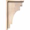 Ekena Millwork Mediterranean Smooth Corbel w/Backplate, Douglas Fir, 5 1/2"W x 12"D x 20"H COR06X12X20MED01SDF - alternate 3